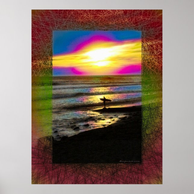 Surfer's Dream Series #2 Poster (Front)