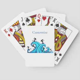 Surfers Everywhere Thunder_Cove Playing Cards