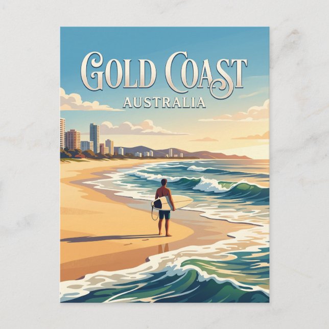 Surfers Paradise Australia Postcard (Front)