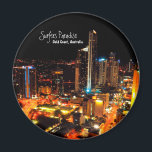 Surfers Paradise Gold Coast Australia City Lights Magnet<br><div class="desc">View from the Q1 building in Surfers Paradise,  on the Gold Coast,  Queensland,  Australia.</div>