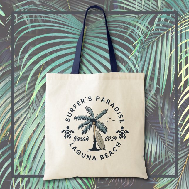Surfer's Paradise  Tote Bag (Surfer's Paradise Tote Bag)
