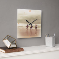 Surfers Retro Clock.