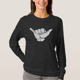 Surfers Shaka Hand Sign Surfing Surf Culture T-Shirt