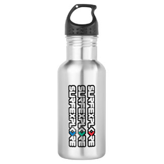 surfEXPLORE Water Bottle, Stainless Steel 532 Ml Water Bottle