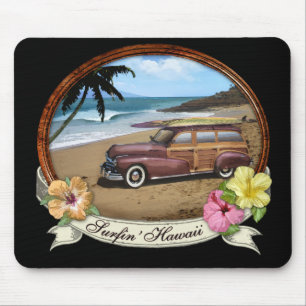 Surfin' Hawaii Mouse Pad
