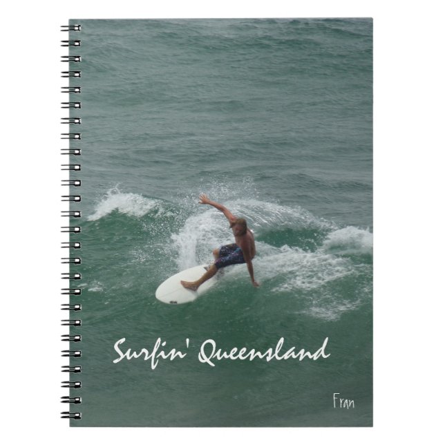 surfin' Queensland Notebook (Front)
