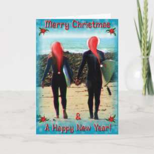 Surfin' Safari Christmas Card