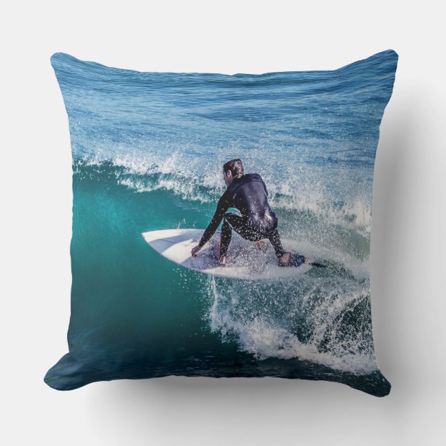 Surfing 12-14 Image Options Pillows (Front)
