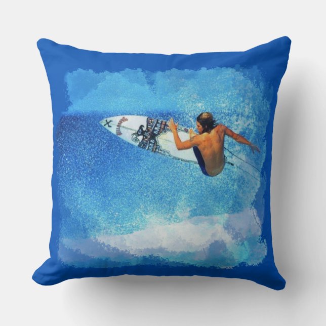 Surfing 1-1B Image Options Pillows (Front)