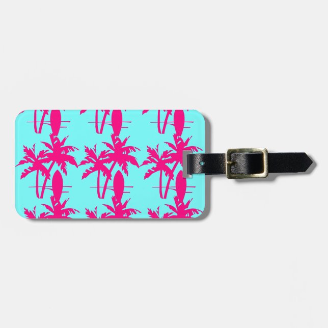 Surfing 2 luggage tag (Front Horizontal)