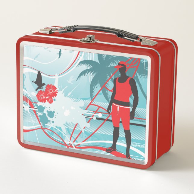 Surfing 4 Lunch Box (Front)