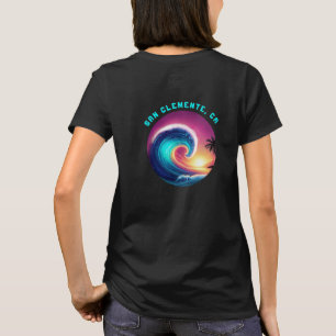 Surfing a Big Wave- T-Shirt