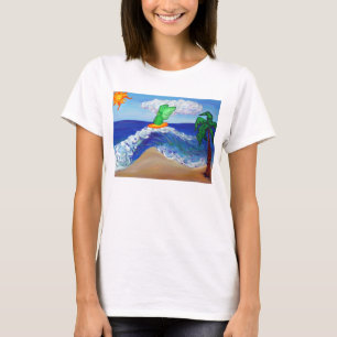 Surfing Angel Raphael Shirt