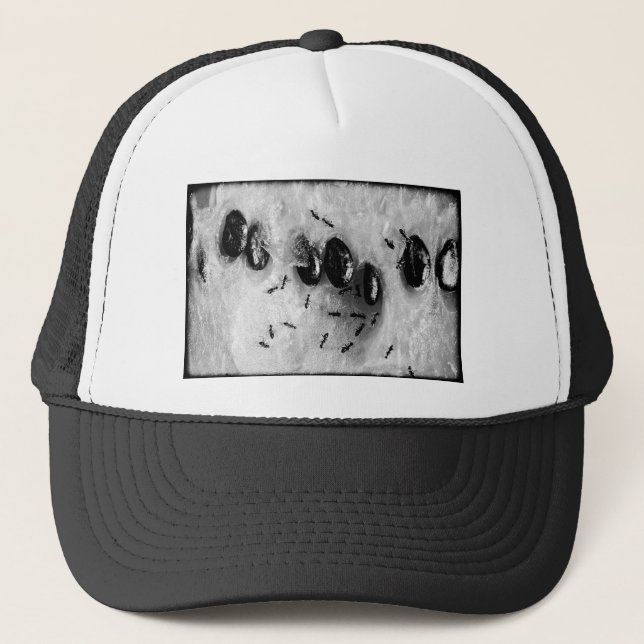 surfing ants trucker hat (Front)