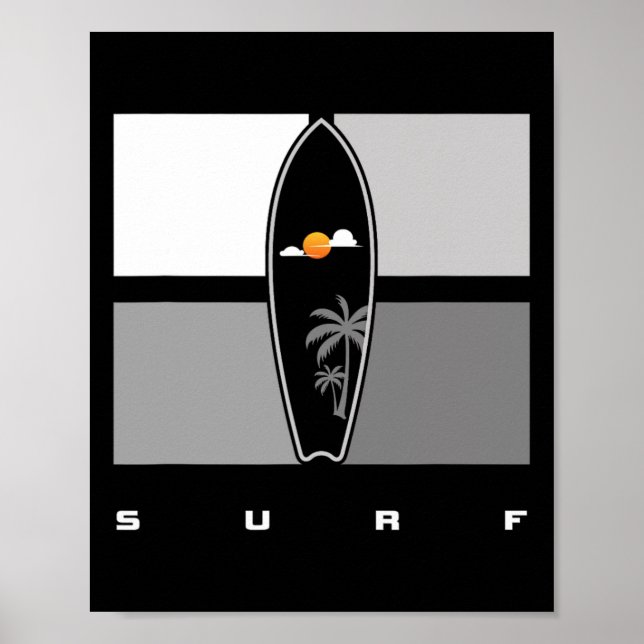 Surfing Apparel - Surfer Surf _2  Poster (Front)