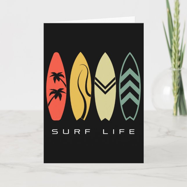 Surfing Apparel - Surfer Surf _3  Card (Front)