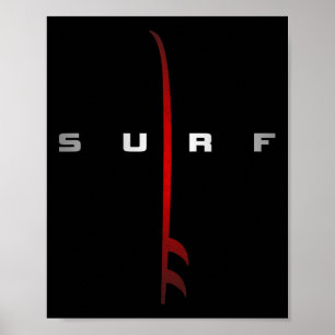 Surfing Apparel - Surfer Surf  Poster