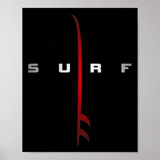 Surfing Apparel - Surfer Surf  Poster (Front)