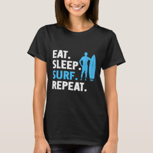 Surfing Art For Men Women Surfer Surfboard Lover S T-Shirt