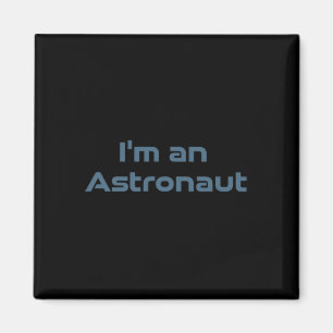 Surfing Astronaut Retro Space Wave Funny Cosmic Magnet