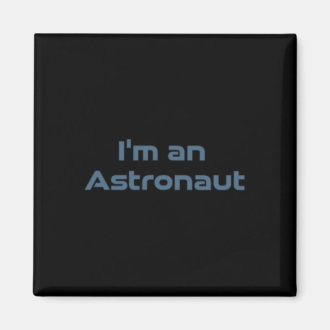 Surfing Astronaut Retro Space Wave Funny Cosmic  Magnet (Front)