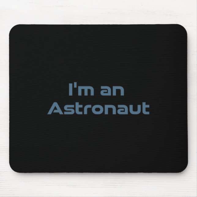 Surfing Astronaut Retro Space Wave Funny Cosmic  Mouse Pad (Front)