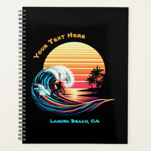 Surfing at Sunset Planner