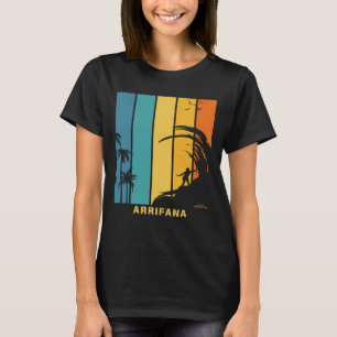 Surfing Beach Arrifana Portugal T-Shirt