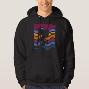 Surfing Beach Surfer Surf Summer Ocean Waves Hoodie