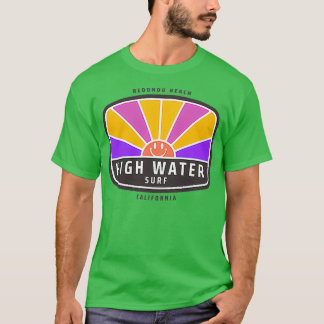 Surfing California Sunny Surfer High T-Shirt