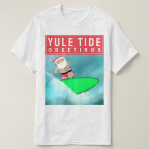 Surfing Christmas T-Shirt