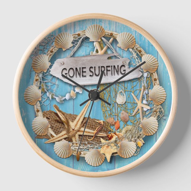 Surfing Clock (Front)