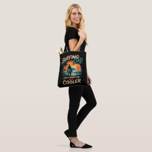 Surfing Dad Like A Normal Dad But Cooler Summer Tote Bag