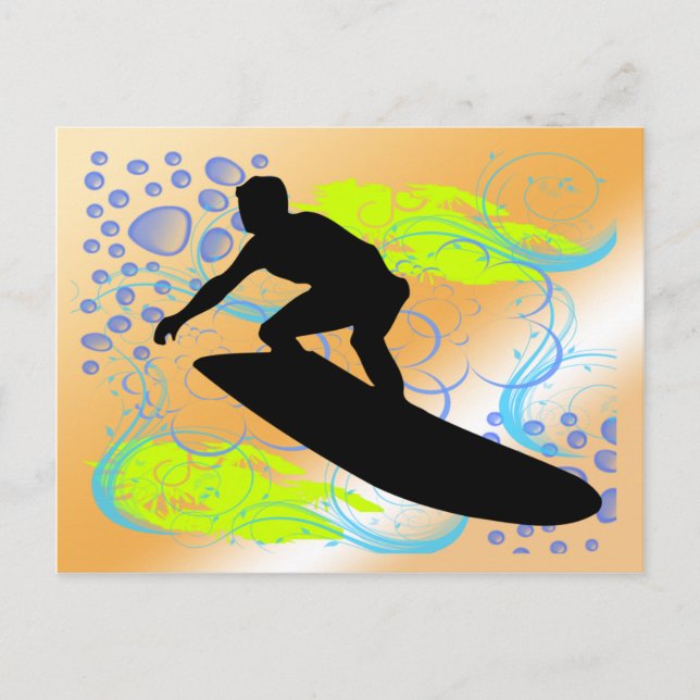 Surfing Dreams Postcard (Front)