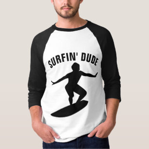 SURFING DUDE - MEN'S SURFER T-Shirts