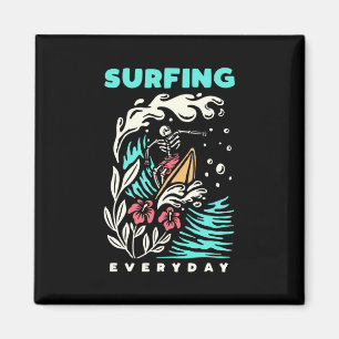 Surfing Everyday Magnet