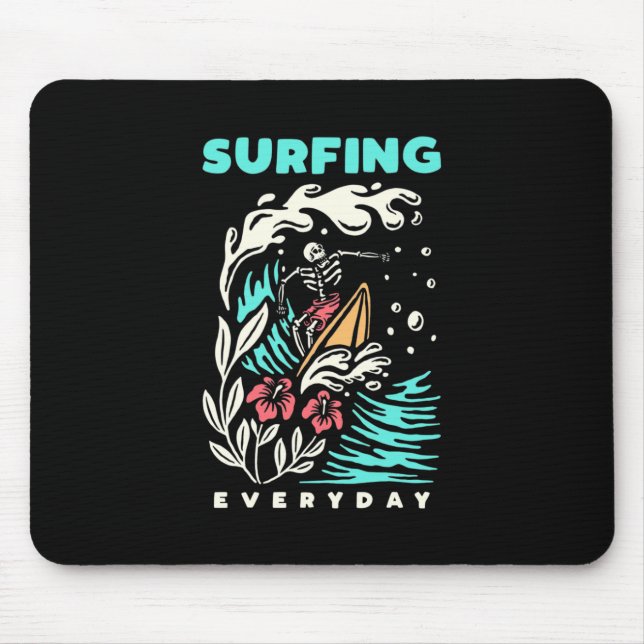 Surfing Everyday Mouse Pad (Front)