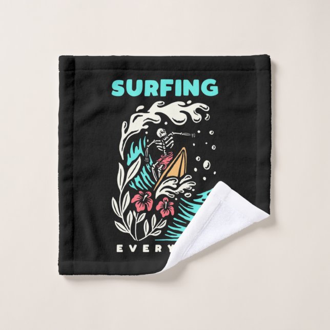 Surfing Everyday Wash Cloth (Wash Cloth)