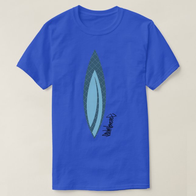 Surfing Exclusive Surfer Design Unisex T-Shirt (Design Front)