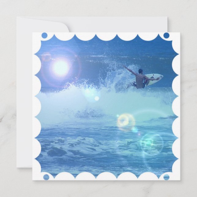 Surfing Extreme Invitation (Front)