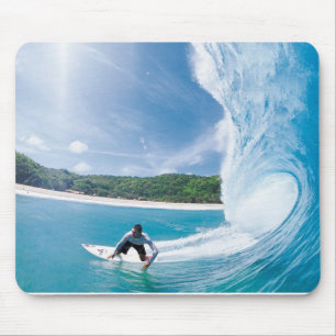 Surfing Fantasy Mouse Pad