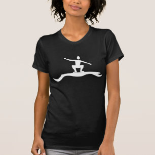 Surfing Figure - White T-Shirt