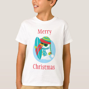 Surfing for Christmas T-Shirt