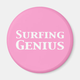 Surfing Genius Gifts Magnet