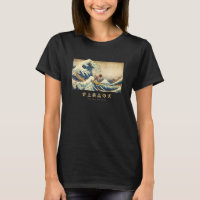 Surfing German Shorthaired Pointer Kanagawa Wave J