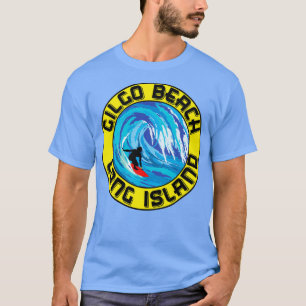 Surfing GILGO BEACH LONG ISLAND NEW YORK Surf Surf T-Shirt