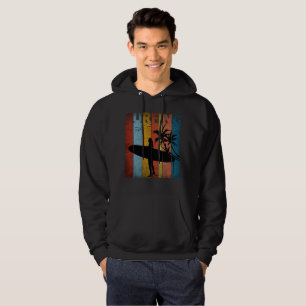 SURFING GIRL TROPICAL SUMMER HOODIE