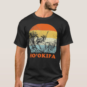 Surfing Hookipa Maui Vintage Retro Throwback T-Shirt