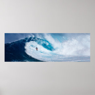 Surfing in Hawaii Poster
