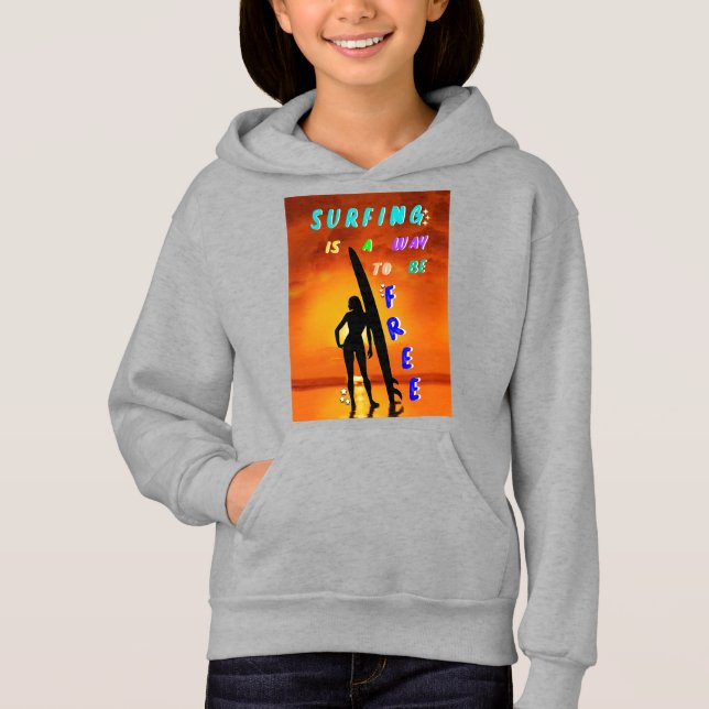 Surfing Is A Way To Be Free (Front)